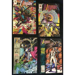 Ninjak Comic Book Lot of 8 Valiant Comics  Circa 1994/1995